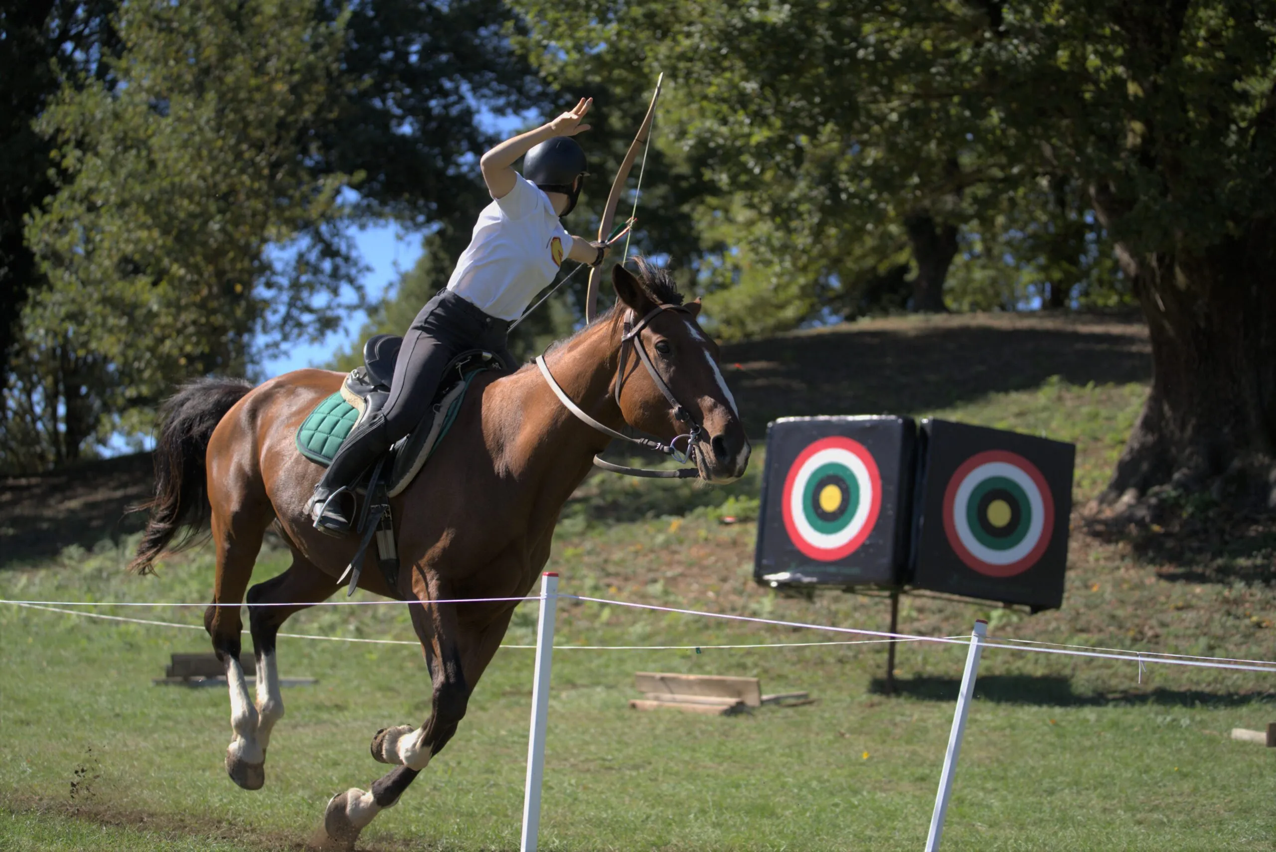 Cavalcata lungo la costa toscana